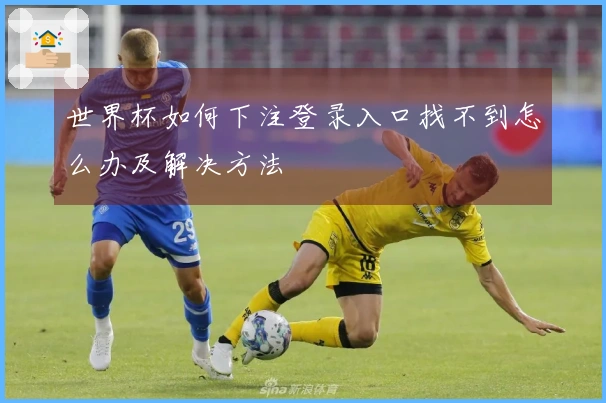 世界杯如何下注登录入口找不到怎么办及解决方法